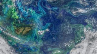 Imaging of currents in the atlantic