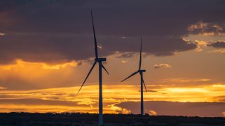 June 7, 2024, Monticello, Utah, United States: Wind generators at sunset near a small town in rural Utah. (Credit Image: © Jon G. Fuller / Vwpics/VW Pics via ZUMA Press Wire)