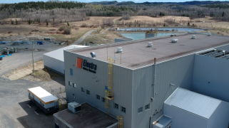 Electra Battery Materials’ refinery site in Temiskaming Shores, Ontario.Government of Ontario
